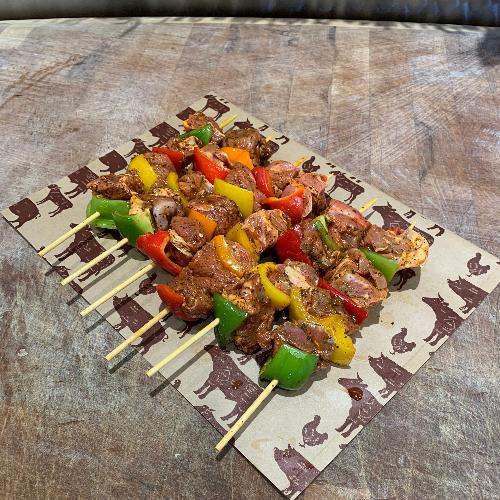 Minted Lamb Kebabs